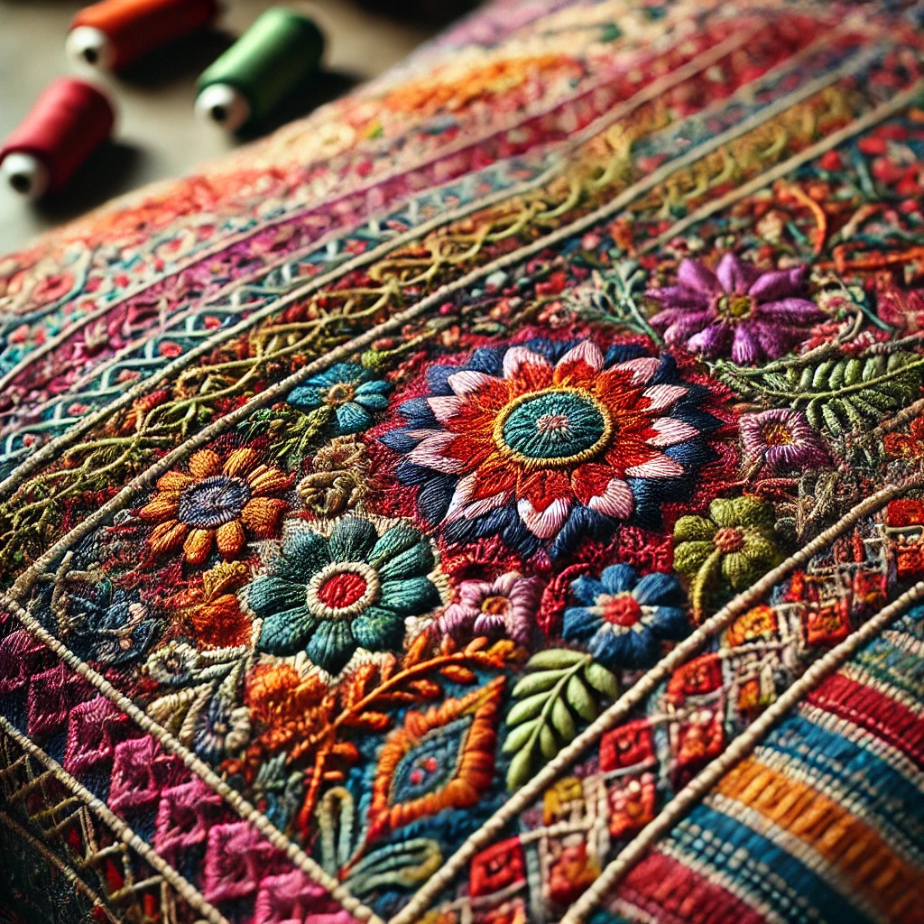 Gel ooru - Kantha Embroidery